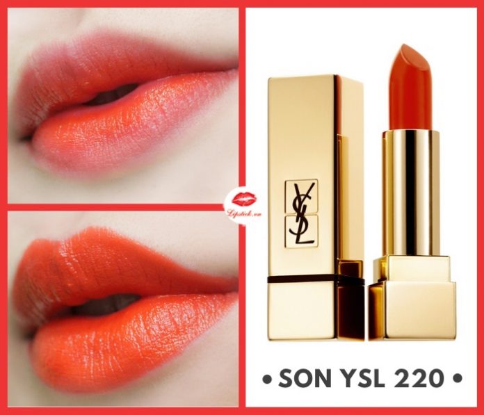Son-YSL-220-màu-Crazy-Tangerine-cam-do