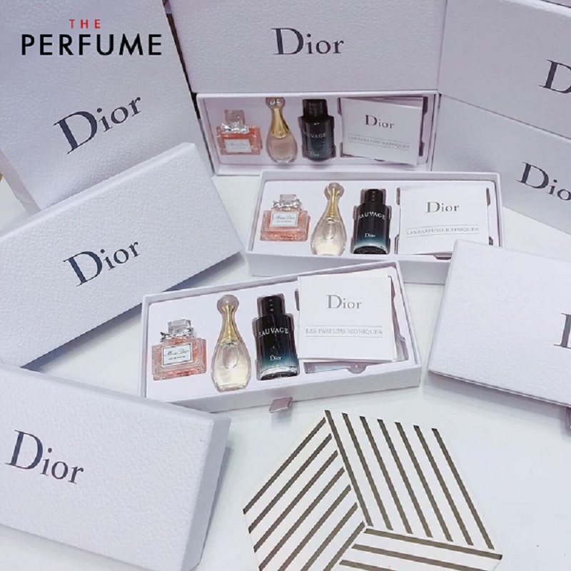 Setgift nước hoa Dior Les Parfum - món quà Valentine 2022 cho nam ý nghĩa