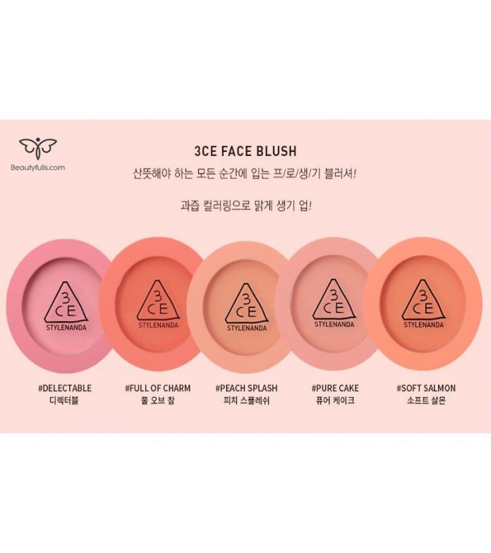 Phấn Má Hồng 3CE Face Blush Stylenanda